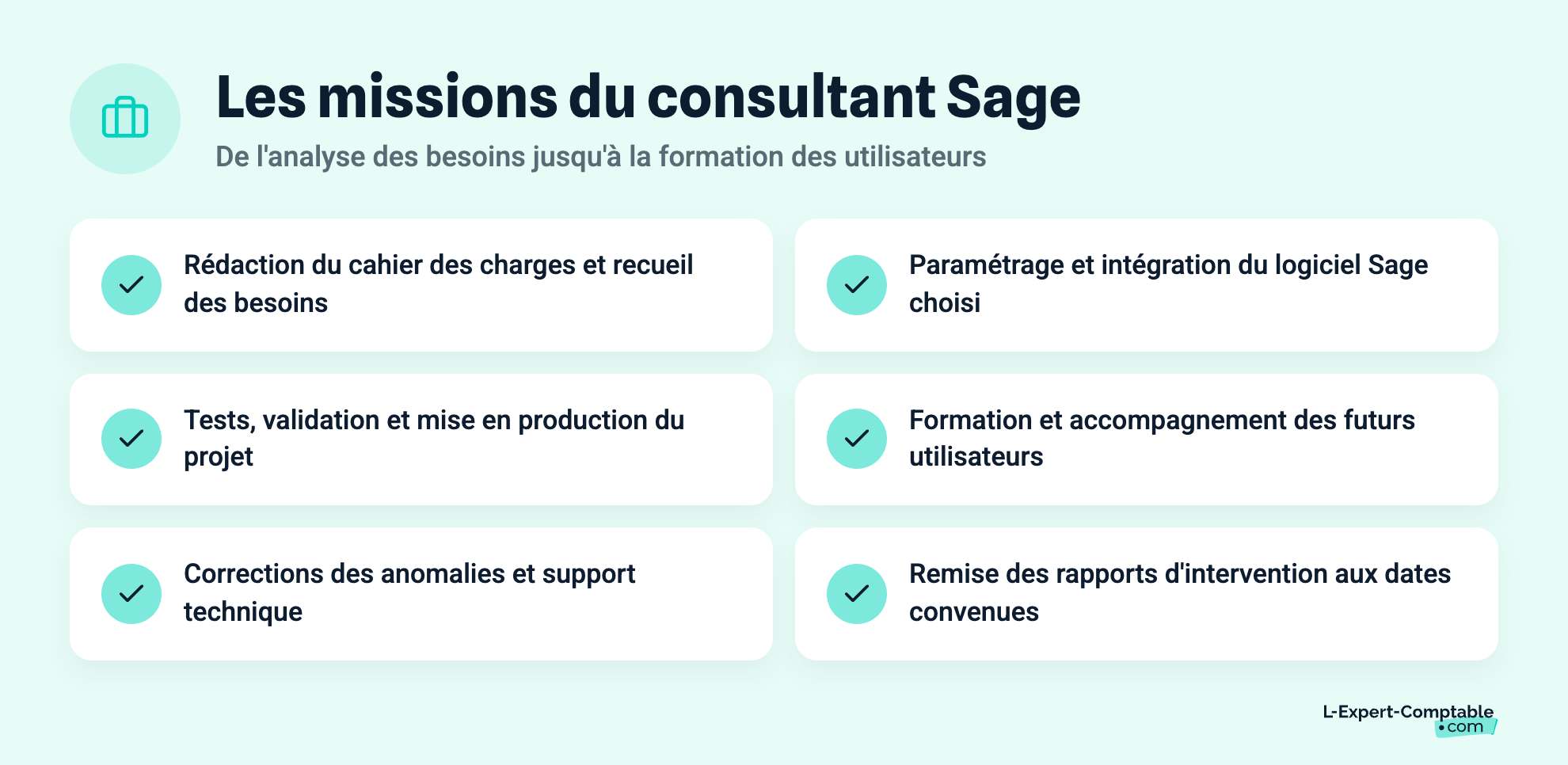 Les missions du consultant Sage